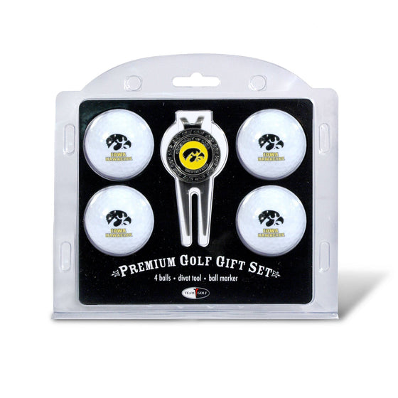 Iowa Hawkeyes 4 Golf Ball And Divot Tool Set - 757 Sports Collectibles