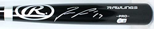 Ronald Acuna Autographed Pro Baseball Black Bat w/# - Beckett W Silver - 757 Sports Collectibles