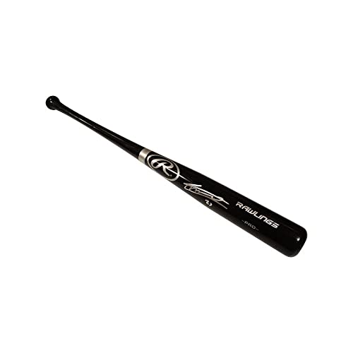 Vladimir Guerrero Jr Autographed Black Baseball Bat - BAS - 757 Sports Collectibles