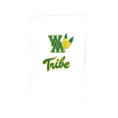 College Of William And Mary Logo Garden Flag - Double Sided Banners For Outdoor Indoor Home Garden Yard Decorations - 757 Sports Collectibles