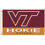 NCAA Virginia Tech Hokies 3-by-5 Foot Flag With Grommets - 757 Sports Collectibles