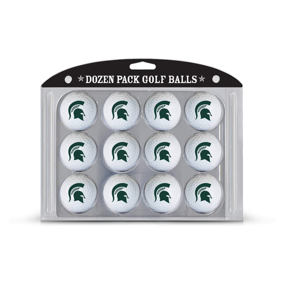 Michigan State Spartans Golf Balls, 12 Pack - 757 Sports Collectibles