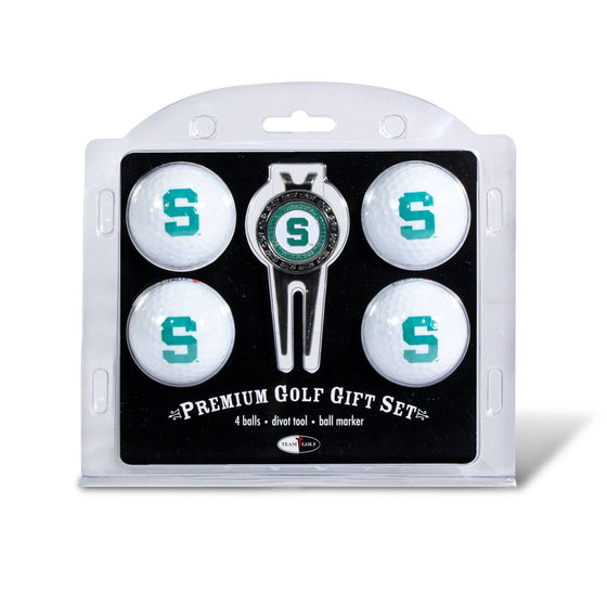 Michigan State Spartans 4 Golf Ball And Divot Tool Set - 757 Sports Collectibles