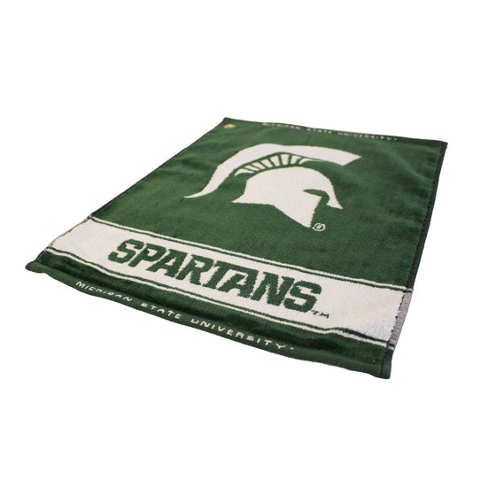 Michigan State Spartans Jacquard Woven Golf Towel - 757 Sports Collectibles