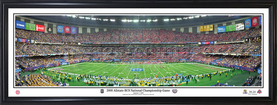 LA-223 LSU Tigers 2008 BCS Championship - 757 Sports Collectibles