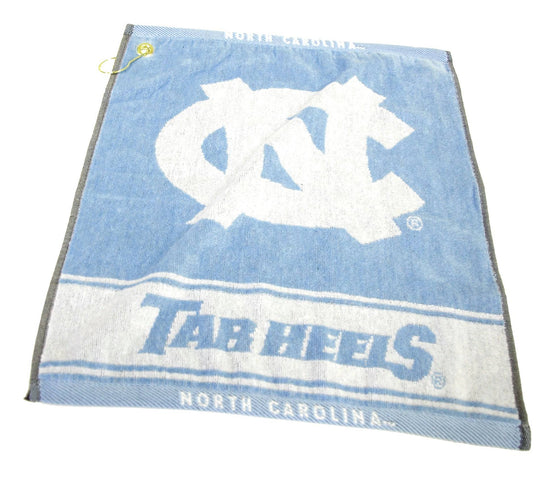 North Carolina Tar Heels Jacquard Woven Golf Towel - 757 Sports Collectibles