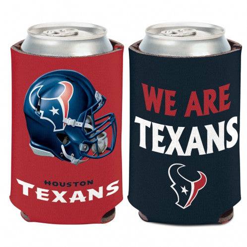 Houston Texans 2-Sided Bottle or Can Cooler (12 oz) - 757 Sports Collectibles