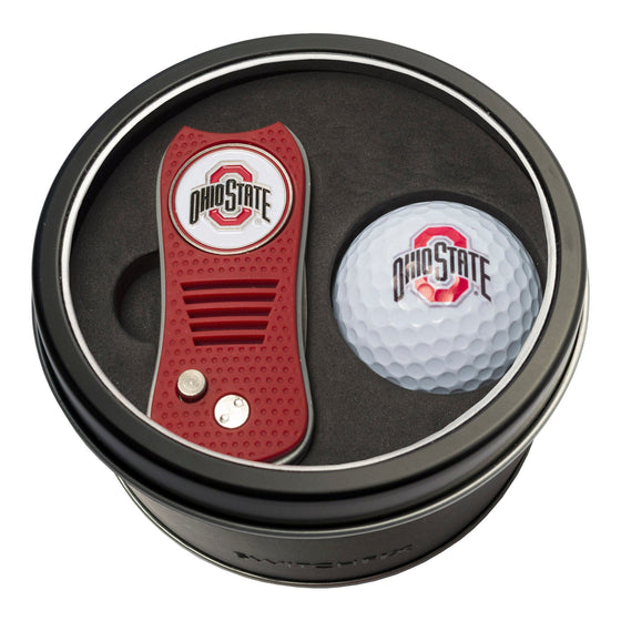 Ohio State Buckeyes Tin Set - Switchfix, Golf Ball - 757 Sports Collectibles