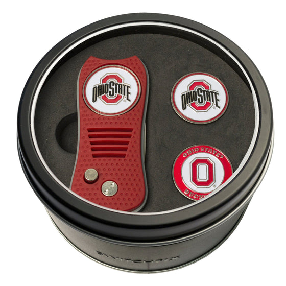 Ohio State Buckeyes Tin Set - Switchfix, 2 Markers - 757 Sports Collectibles