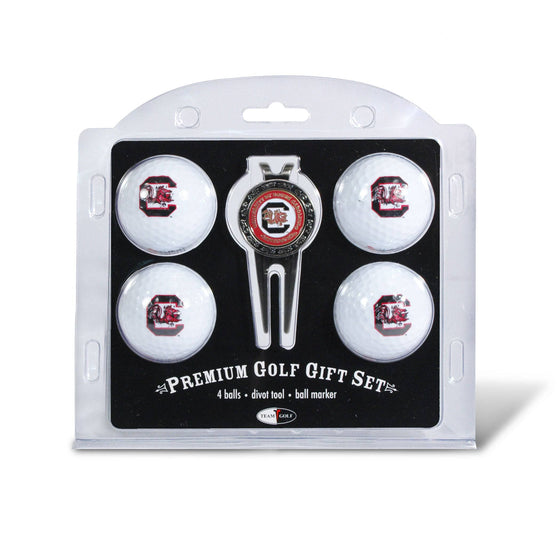 South Carolina Gamecocks 4 Golf Ball And Divot Tool Set - 757 Sports Collectibles