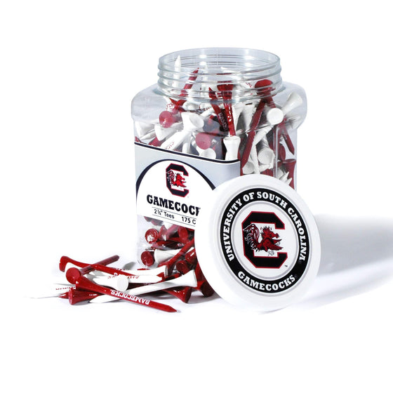 South Carolina Gamecocks Jar Of 175 Golf Tees - 757 Sports Collectibles