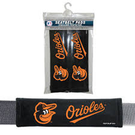 Baltimore Orioles Seat Belt Pads - 757 Sports Collectibles