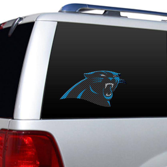 Carolina Panthers Die-Cut Window Film - Large - New UPC (CDG) - 757 Sports Collectibles