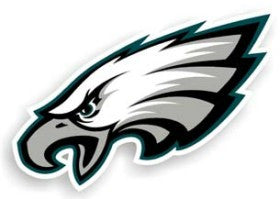 Philadelphia Eagles 12" Logo Car Magnet (CDG)