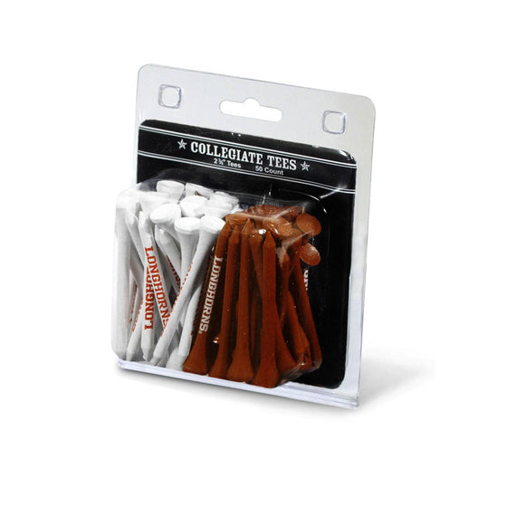 Texas Longhorns Pack Of 50 Golf Tees - 757 Sports Collectibles