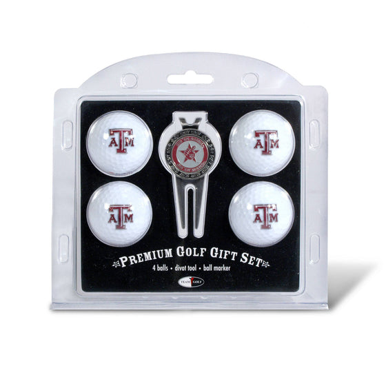 Texas A&M Aggies 4 Golf Ball And Divot Tool Set - 757 Sports Collectibles