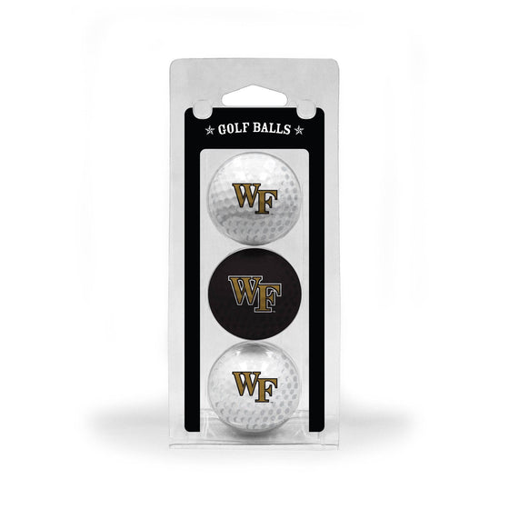 Wake Forest Demon Deacons 3 Golf Ball Pack - 757 Sports Collectibles