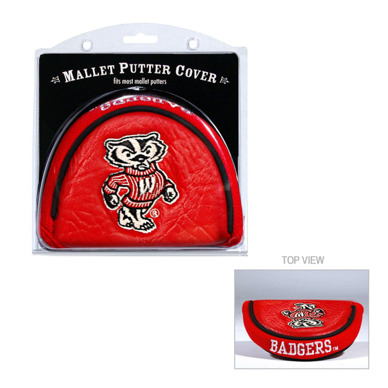 Wisconsin Badgers Golf Mallet Putter Cover - 757 Sports Collectibles