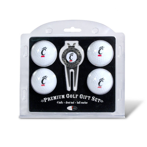 Cincinnati Bearcats 4 Golf Ball And Divot Tool Set - 757 Sports Collectibles