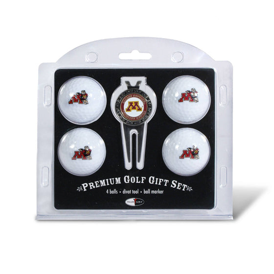 Minnesota Golden Gophers 4 Golf Ball And Divot Tool Set - 757 Sports Collectibles