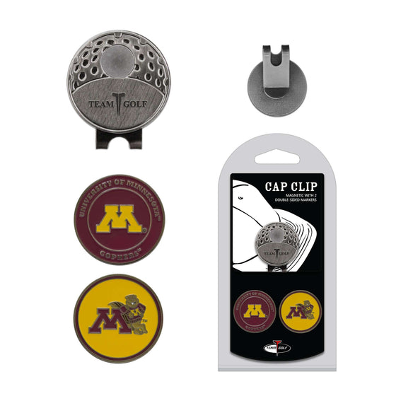 Minnesota Golden Gophers Cap Clip With 2 Golf Ball Markers - 757 Sports Collectibles