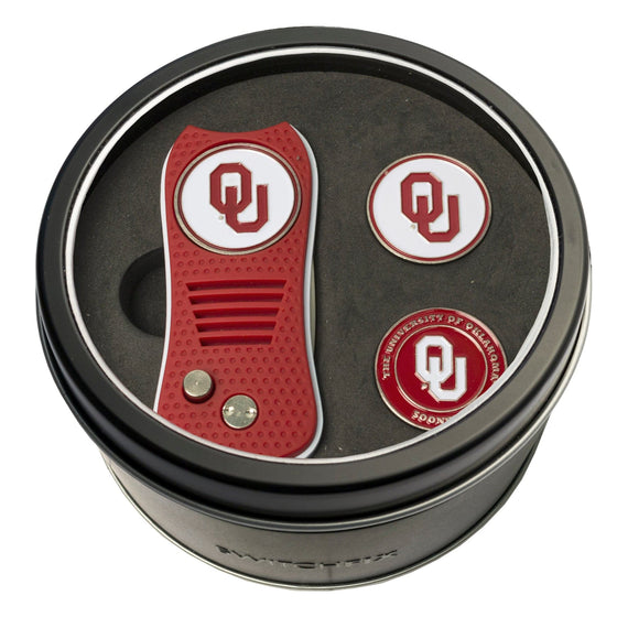 Oklahoma Sooners Tin Set - Switchfix, 2 Markers - 757 Sports Collectibles