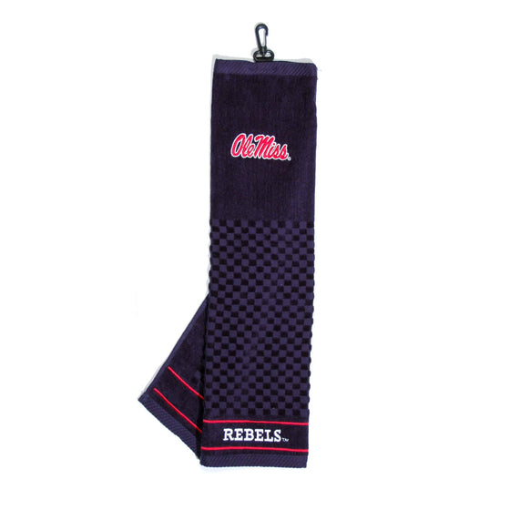 Ole Miss Rebels Embroidered Golf Towel - 757 Sports Collectibles