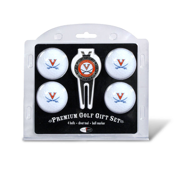 Virginia Cavaliers 4 Golf Ball And Divot Tool Set - 757 Sports Collectibles