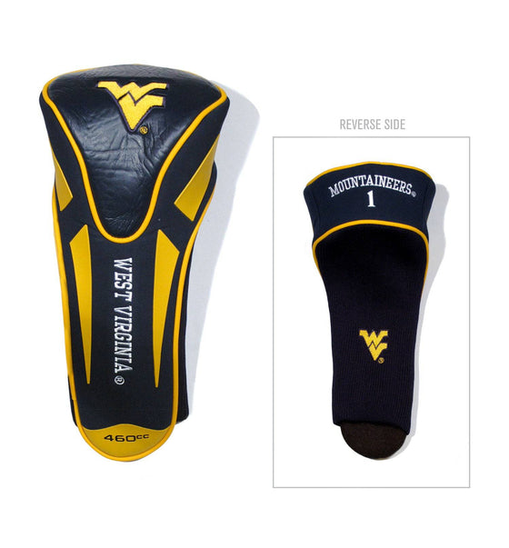 West Virginia Mountaineers Single Apex Driver Head Cover - 757 Sports Collectibles