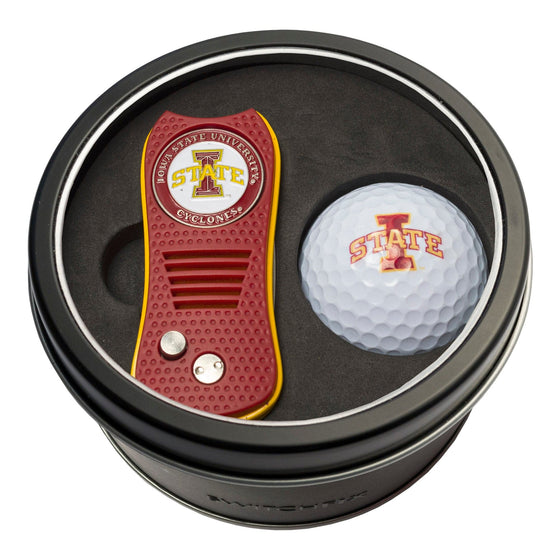 Iowa State Cyclones Tin Set - Switchfix, Golf Ball - 757 Sports Collectibles