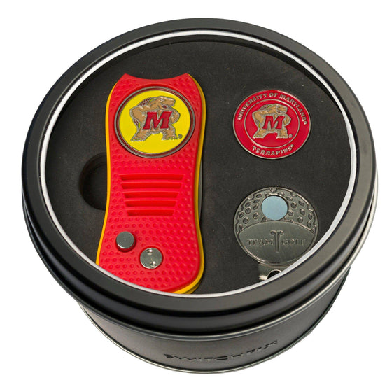 Maryland Terrapins Tin Set - Switchfix, Cap Clip, Marker - 757 Sports Collectibles