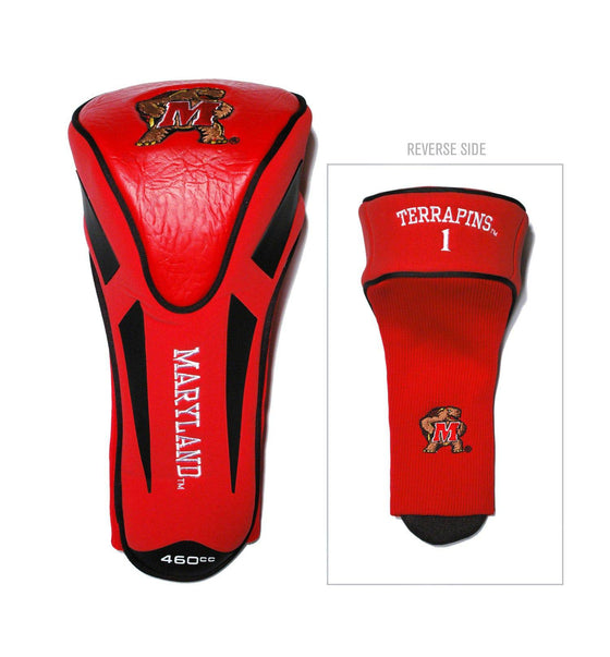 Maryland Terrapins Single Apex Driver Head Cover - 757 Sports Collectibles