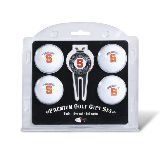 Syracuse Orange 4 Golf Ball And Divot Tool Set - 757 Sports Collectibles