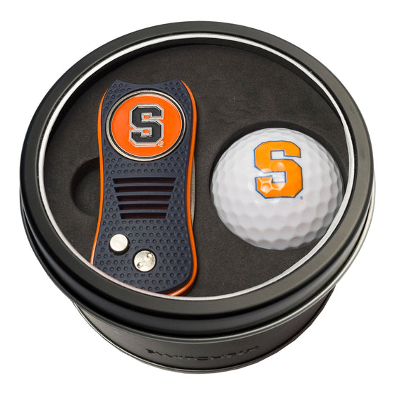 Syracuse Orange Tin Set - Switchfix, Golf Ball - 757 Sports Collectibles