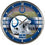 NFL Indianapolis Colts 12 Inch Chrome Round Wall Clock (Helmet) - 757 Sports Collectibles