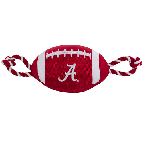 Alabama Crimson Tide Nylon Football Toy Pets First