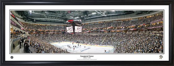 Pittsburgh Penguins Inaugural Game Panorama Photo Print