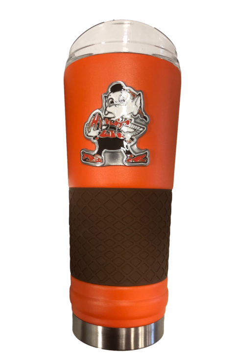 Cleveland Browns Brownie the Elf Throwback 24 oz. DRAFT Tumbler - 757 Sports Collectibles