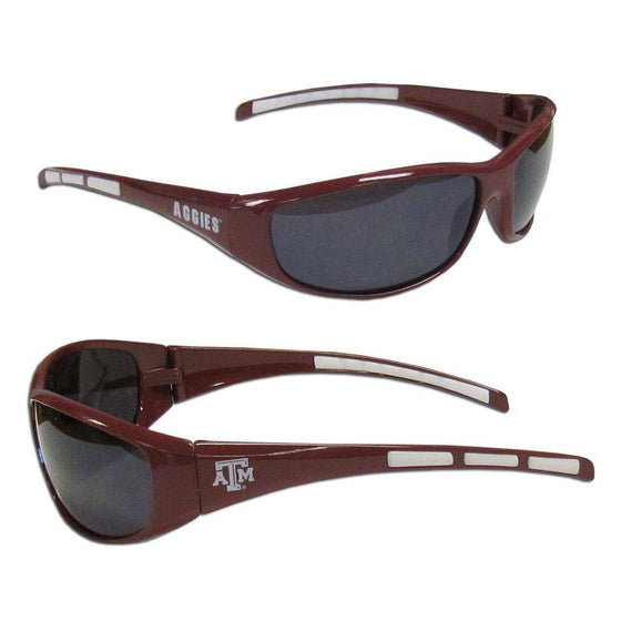 Texas A & M Aggies Wrap Sunglasses (SSKG) - 757 Sports Collectibles