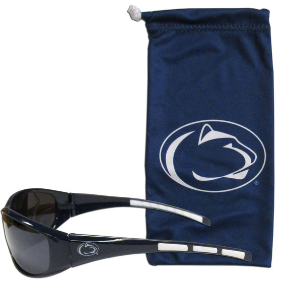 Penn St. Nittany Lions Sunglass and Bag Set (SSKG) - 757 Sports Collectibles