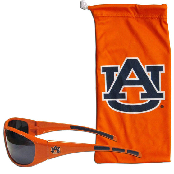 Auburn Tigers Sunglass and Bag Set (SSKG) - 757 Sports Collectibles