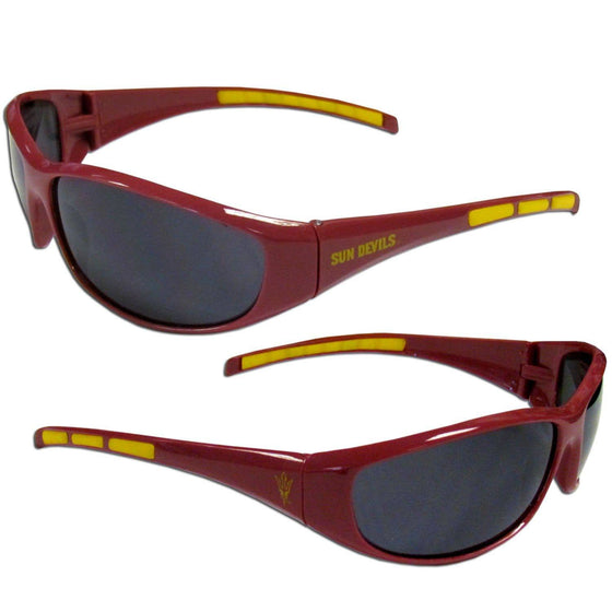 Arizona St. Sun Devils Wrap Sunglasses (SSKG) - 757 Sports Collectibles