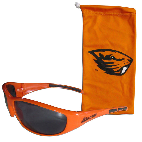 Oregon St. Beavers Sunglass and Bag Set (SSKG) - 757 Sports Collectibles