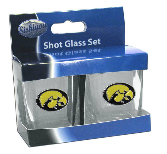 Iowa Hawkeyes Shot Glass Set (SSKG) - 757 Sports Collectibles
