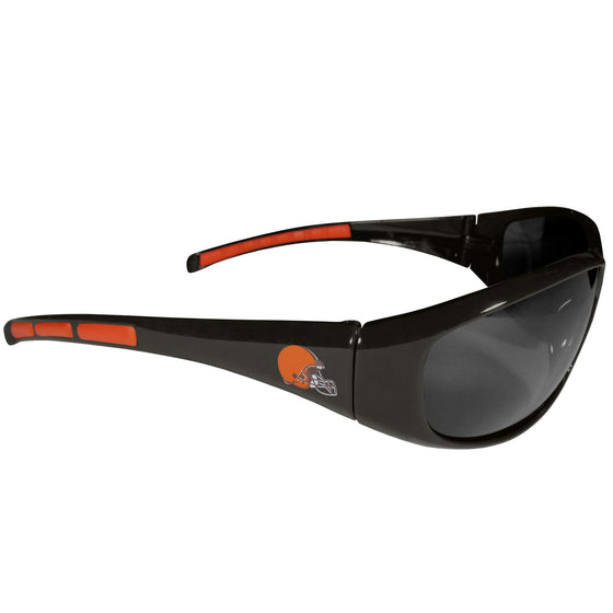 Cleveland Browns Wrap Sunglasses (SSKG) - 757 Sports Collectibles