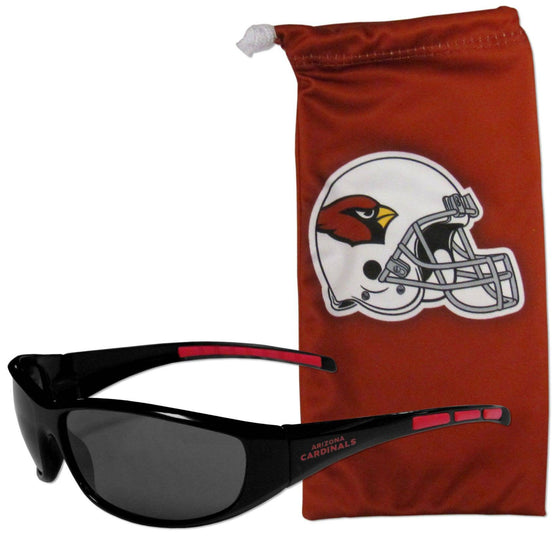 Arizona Cardinals Sunglass and Bag Set (SSKG) - 757 Sports Collectibles