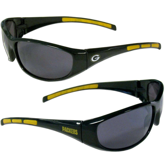 Green Bay Packers Wrap Sunglasses (SSKG) - 757 Sports Collectibles