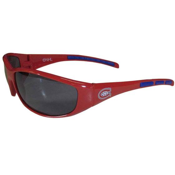 Montreal Canadiens�� Wrap Sunglasses (SSKG) - 757 Sports Collectibles