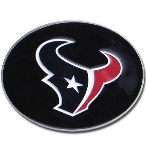 Houston Texans Logo Belt Buckle (SSKG) - 757 Sports Collectibles