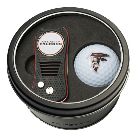 Atlanta Falcons Tin Set - Switchfix, Golf Ball - 757 Sports Collectibles